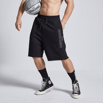 OMG Tide brand cotton casual loose sports shorts mens running sweat absorption breathable fitness training shorts five points