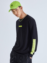 OMG Tide brand spring and autumn long sleeve quick-drying breathable sports T-shirt loose mens running training fitness quick-drying clothes