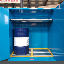Explosion-proof cabinet roller factory storage 200 liters gasoline barrel with reinforced load-bearing roller roller 110 gallons matching