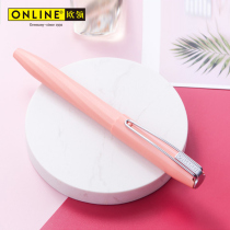 German imported ONLINE European collar Slope series pen students use male and female adult beginner candy color printing ink ink sac can replace writing gift boyfriend girlfriend