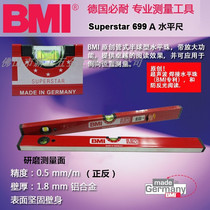 Imported German BMI Benai level ruler industrial grade 699 series 30CM grinding measurement surface positive and negative measurement accuracy