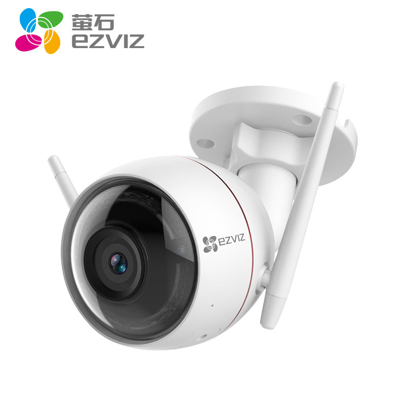 萤石云 c3w/c监控器高清户外wifi远程摄像头