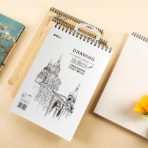 Morning light stationery sketch Ben Speed Write this A4 Two-wire ring student with drawing graffiti sketching Benko blank painting This hand painted picture Painted Lead Painting Paper Fine Arts Students Special picture book This side turns up