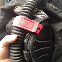 Large intestine tube strap magic adhesive strap decoration with 4mm diving material → (back flying accessories)