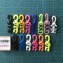 Low pressure tube fixing hook in the secondary head BC regulator for respirator tube clamping → (Diving Accessories)