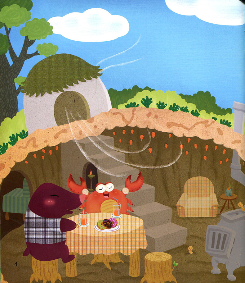 凉风吹进来了小恐龙波比绘本馆图画书睡前故事亲子阅读识字启蒙