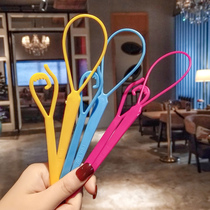 Comb Braids Labraid Labraid Sloth chuckling with hair Hair End Disc Hairdresser Head Accessories Woman Fixed Styling Zfa Needle