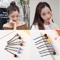 Net red hair decoration Former Liu Haifa clip Lin small residence with the same style clip female clip head decoration Clip Fairy side clip Cracked Hair
