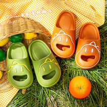 Hong Kong dinosaur childrens slippers Indoor non-slip boys summer baby home girls cute Baotou cool slippers