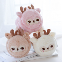 Earcups warm winter Korean version cute cartoon student girl folding Christmas winter ear cover ear warm ear pack earmuffs