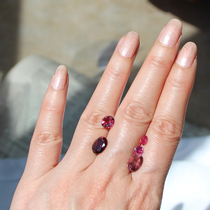 Spot tourmaline loose stone imported from South Africa