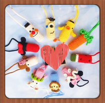 Nine-mouth red pocket crochet hook needle Tutorials Tutorials Non-finished products No video