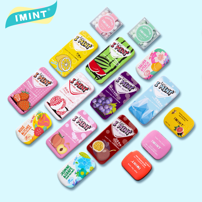 【拍6件】IMINT清新无糖薄荷糖