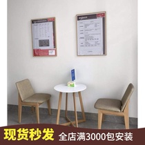 Deyou Chain Home Real Estate middle store reception table Reception table 60 round 60 square negotiation table