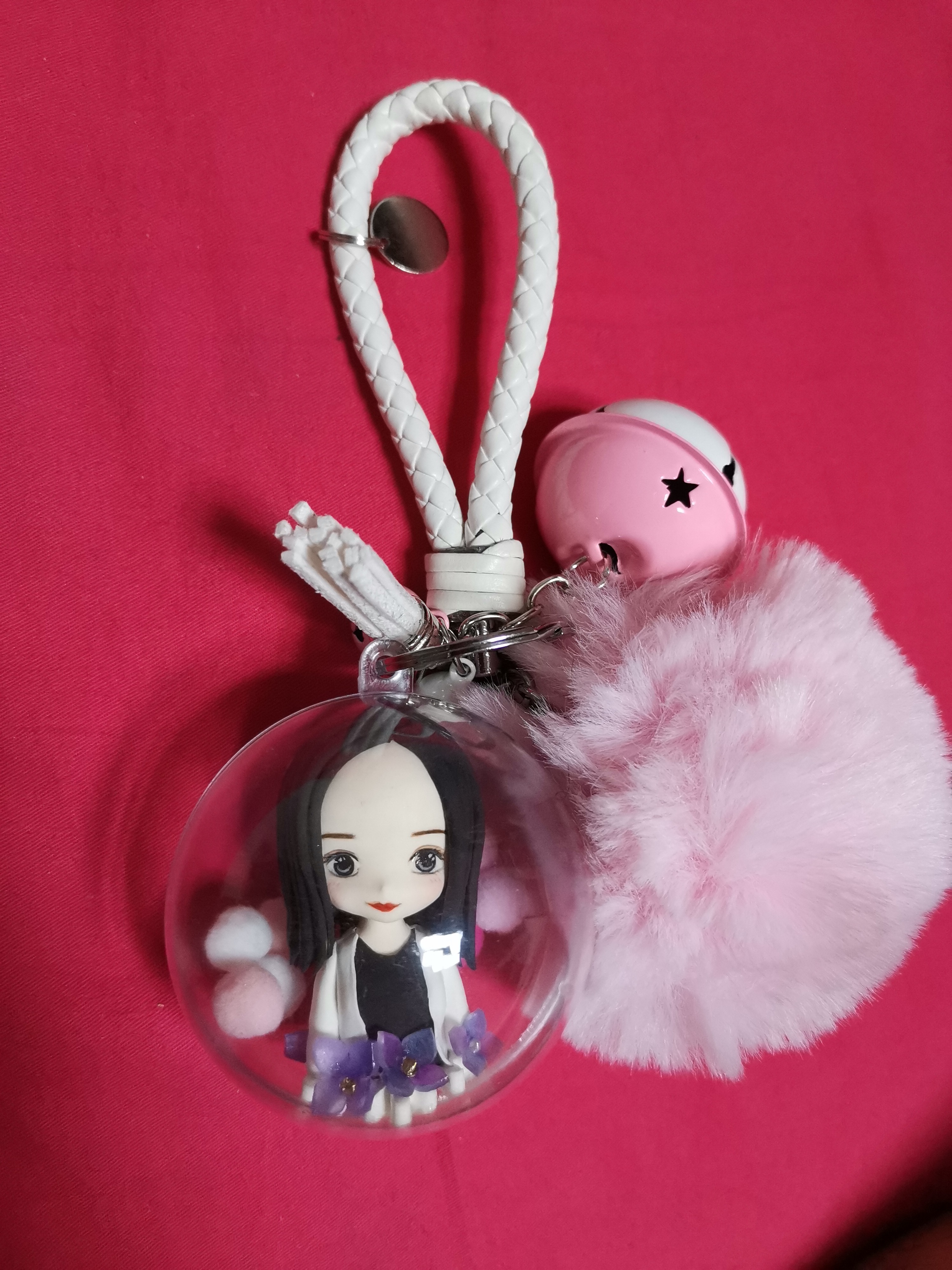 custom customized drawings, customized animated cartoon game photos of real life to q version keychain clay creative gifts