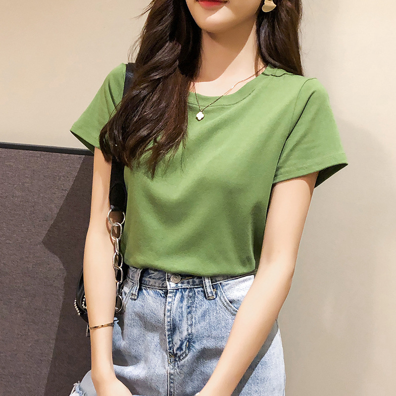 images 0:Avocado green t-shirt smear green 2022 new short, yawning, yarn, short sleeve, in the chaotic sweetheart top girl images 0:Avocado green t-shirt smear green 2022 new short, yawning, yarn, short sleeve, in the chaotic sweetheart top girl