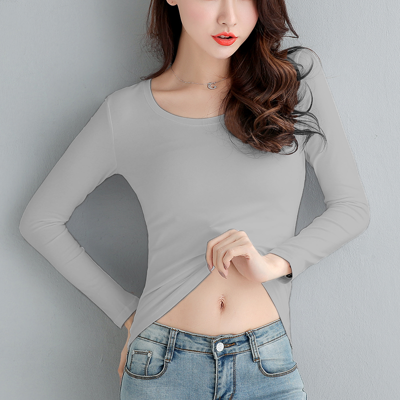 images 28:Sleeved t-shirts in half-high-collar seven-point fashionable undershirt 2022 new yawning sweaty shirt ⁇ Autumn images 28:Sleeved t-shirts in half-high-collar seven-point fashionable undershirt 2022 new yawning sweaty shirt ⁇ Autumn