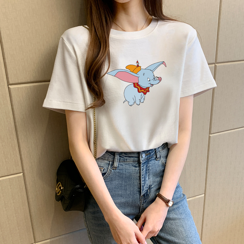 images 12:Little Daisy Pure Cotton Short-Sleeved T-shirt Girl Summer Loose Korea East Gate New Internet Reds Clothes Tide in 2021 images 12:Little Daisy Pure Cotton Short-Sleeved T-shirt Girl Summer Loose Korea East Gate New Internet Reds Clothes Tide in 2021