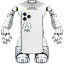 SUN VAGARIES Robot spoof camera Cyberpunk iphone 11Pro Max phone case