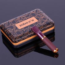 New ZOBO positive plate Cigarette Holder Multiple Filter Washing Type Cigarettes Filter Tip Healthy Circulation Cigarette Holder Iron Case Packaging Smoke