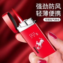New 2022 Tiger years new zodiac zodiac straight flush inflatable red firelighter creative personality New Year Red Boyfriend Red boyfriend