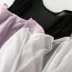 Quần áo chống nắng nữ voan Hàn Quốc chống nắng cardigan dài trung bình BF mùa hè lỏng lẻo thời trang sinh viên thủy triều mỏng - Áo sơ mi chiffon ren