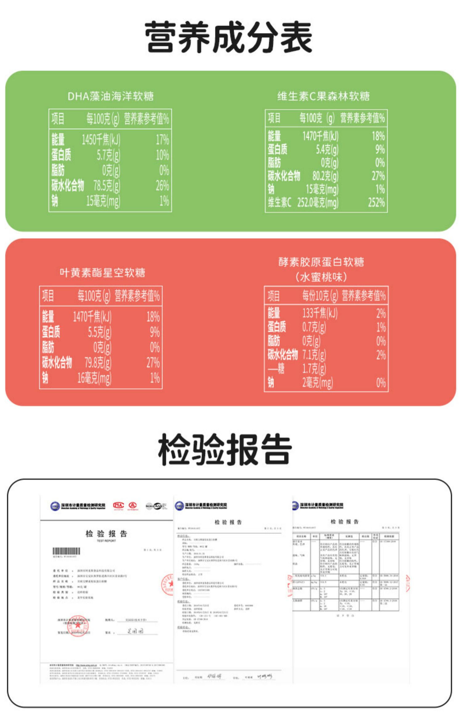 贝欧宝软糖果蔬酵素糖果维生素