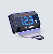 Motorcycle locomotive 10-150V small monkey Taveri Suzuki takeaway electric car Ghost Fire Waterproof Voltmeter Retrofit