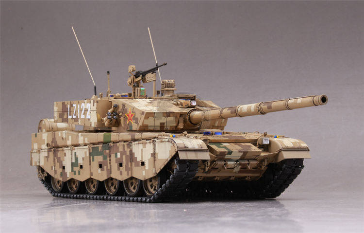 模型网上新# 1/35中国99a主战坦克 70周年沙漠数码涂装 非典制作
