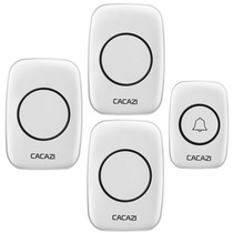 Doorbell Wireless Home Distance Wireless Doorbell With Battery One Drag Triple Electronic Remote Doorbell Waterproof Caller