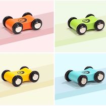 Mingta puzzle rail car toy car childrens car one year old baby toy glider 1 boy 2-3 accessories