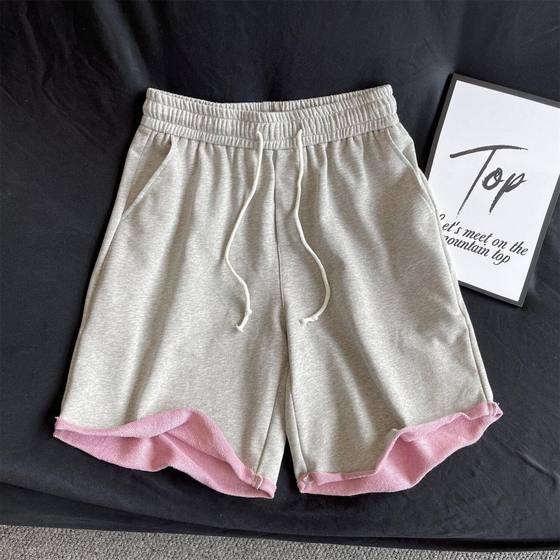 American retro two-color curly sports shorts men's summer high-end cleanfit pants loose five-point pants
American retro two-color curly sports shorts men's summer high-end cleanfit pants loose five-point pants