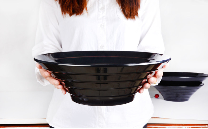 日式酒店专用麻辣香锅加厚特大碗仿瓷密胺餐具家用大汤碗大粥碗