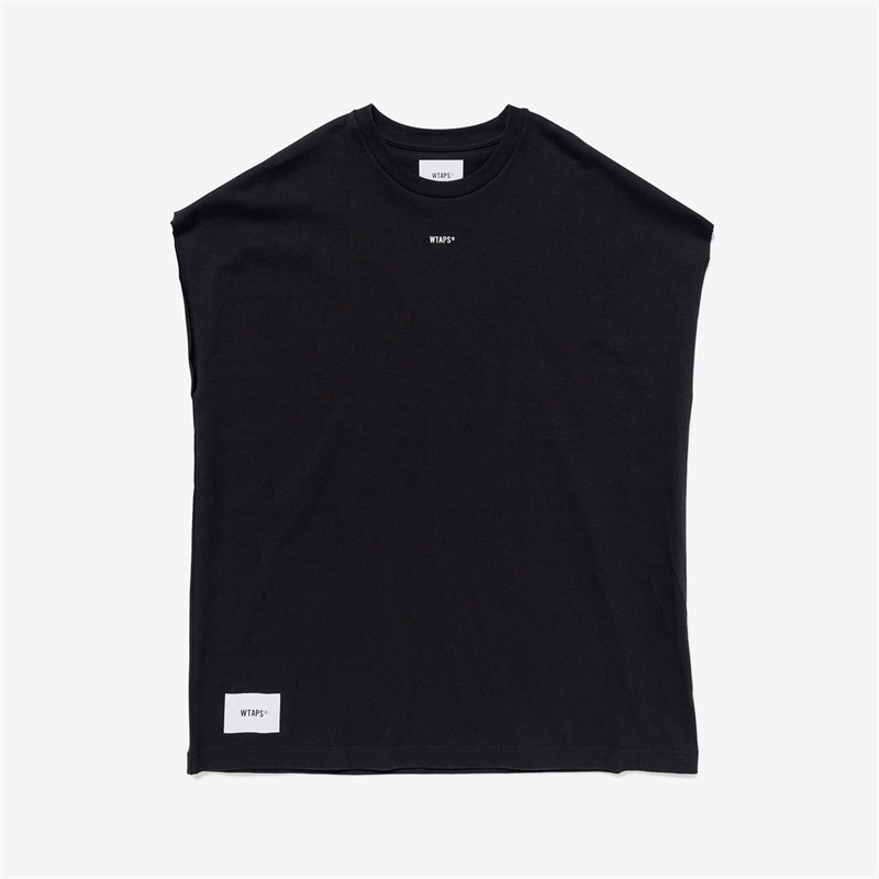 壹树WTAPS BC/TANK TOP/COTTON 天竺棉无袖印花背心25SS