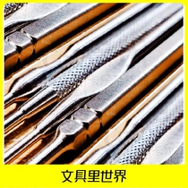 Metal Beauty Solid Metal Ear - digging Spoon 4 ear - ear - ear stainless steel spiral spoon cheap