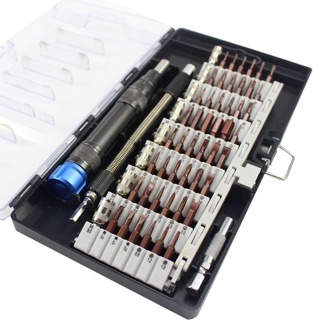 Precision screwdriver set Apple mobile computer notebook digital repair disassembly tool 60 in 1 upgrade Precision screwdriver set Apple mobile computer notebook digital repair disassembly tool 60 in 1 upgrade