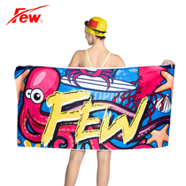 FEW Float Swimming Surfing Fitness Outdoor Sports Water Suction Towels Soft Quick Dry Pure Color Cartoon Large Bath Towels 8303