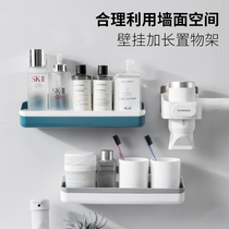 Bathroom Wash Inter-Shower Shelf Wall Free Hair Dryer Shelf Toilet Containing Deviner Electric Blow Hanger