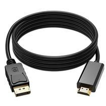 DP turn HDMI line 1 8 m conversion line straight insertion line non-switching line 4K 30Hz compatible with 1920x1080P 2K
