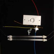 Electric fire tank electric fire case switch quartz tube heating tube overheating protector temperature-controlled baking fire barrel baking oven fittings