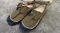The Earth yellow 65 liberation shoes made in 1967