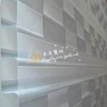 Venetian blinds Shading Shangri-La Curtain Square Stripe Window Partitions Study Room Curtain Customization