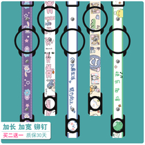 ins cute two-in-one back water belt mineral water bottle thermos cup milk bottle lanyard Portable Universal cup sleeve oblique cross rope