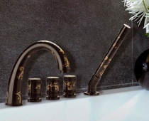 Made in Italy imported hand art faucet shower faucet tub side faucet