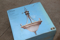 Foreign trade American stair lamp American chandelier single head iron lamp porch lamp porch lamp porch light entrance lamp