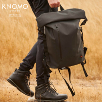 British KNOMO computer bag 15-inch mens shoulder travel backpack college style anti-splashing water simple fashion large capacity
