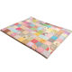 ເດັກນ້ອຍເກີດໃຫມ່ທີ່ເຮັດດ້ວຍມືບໍລິສຸດ Baijia quilt cover Nafu years old old-fashioned patchwork kindergarten baby quilt cover zipper