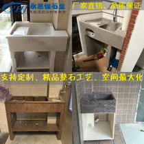 Custom laundry pool balcony whole stone pool Custom marble laundry basin Cut corners corner boutique stone sink