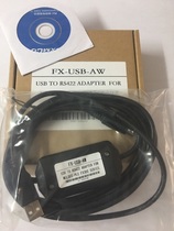 Mitsubishi FX3U series PLC programming cable FX-USB-AW with drive CD Sanling PLC download cable