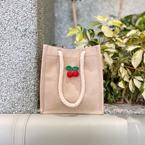 2021 new work carrying bag for the summer day Department Jane about 100 hitch handbag cotton numb cloth bag small freshening bag